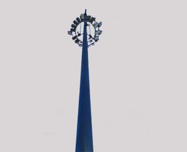 Galvanized Light Pole