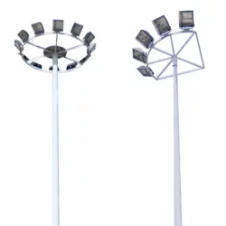 Galvanized Steel High Mast Street Light Pole