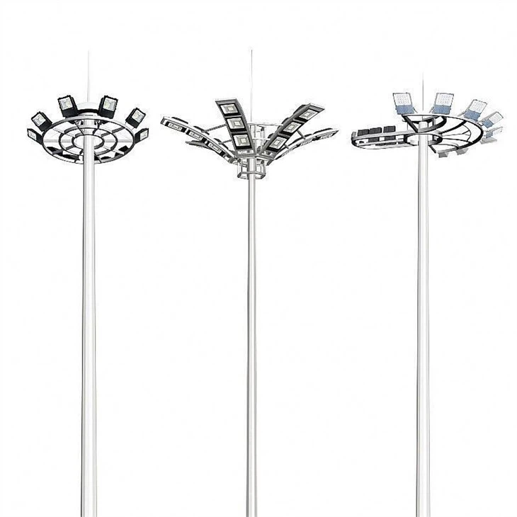 Outdoor High Mast Flood Light Pole
