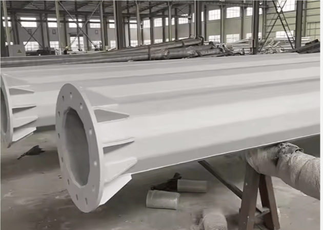 Steel Pole Galvanized Power