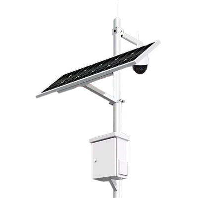 Customizable Solar-Ready Surveillance Pole Galvanized Pole